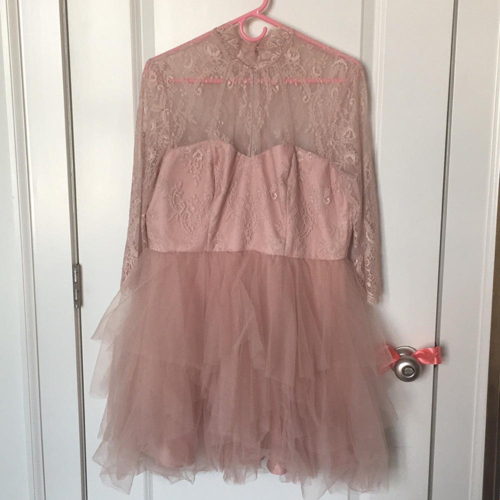 Blush Pink Chi Chi London Dress! 🎀